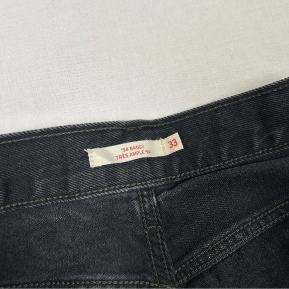 '94 baggy levis black jeans - Picture 2 of 5